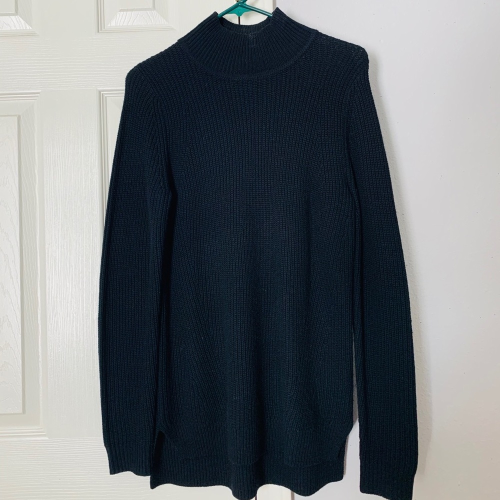 long black sweater top